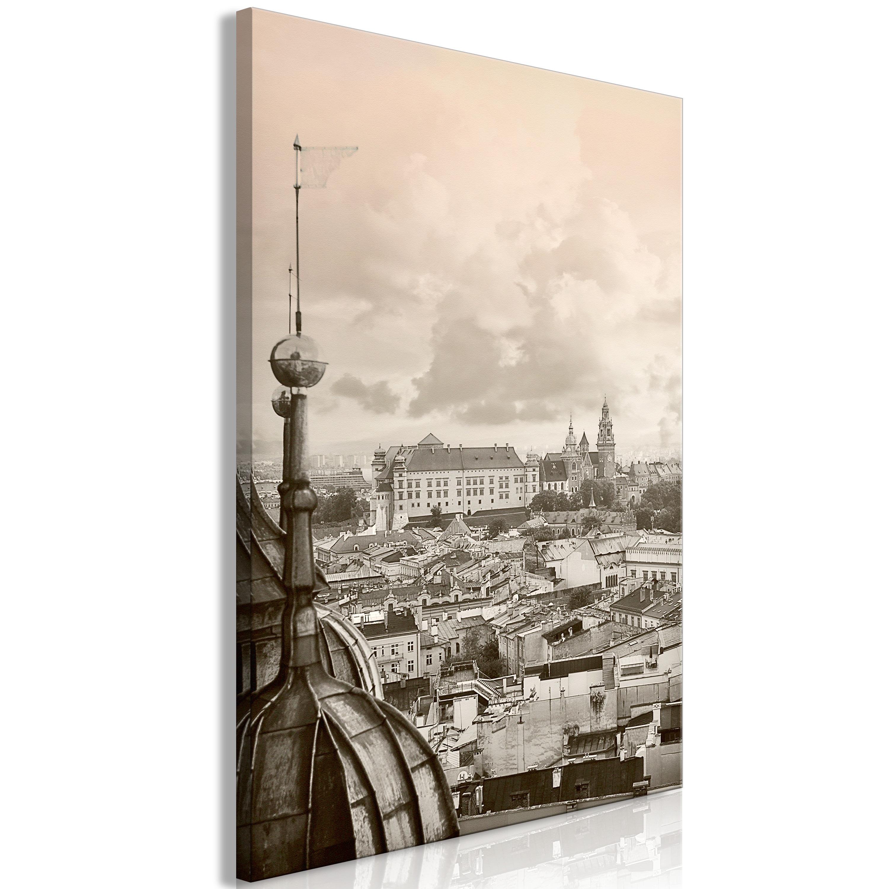 Billede - Cracow: Royal Castle (1 Part) Vertical - 60 x 90 cm - Premium Print