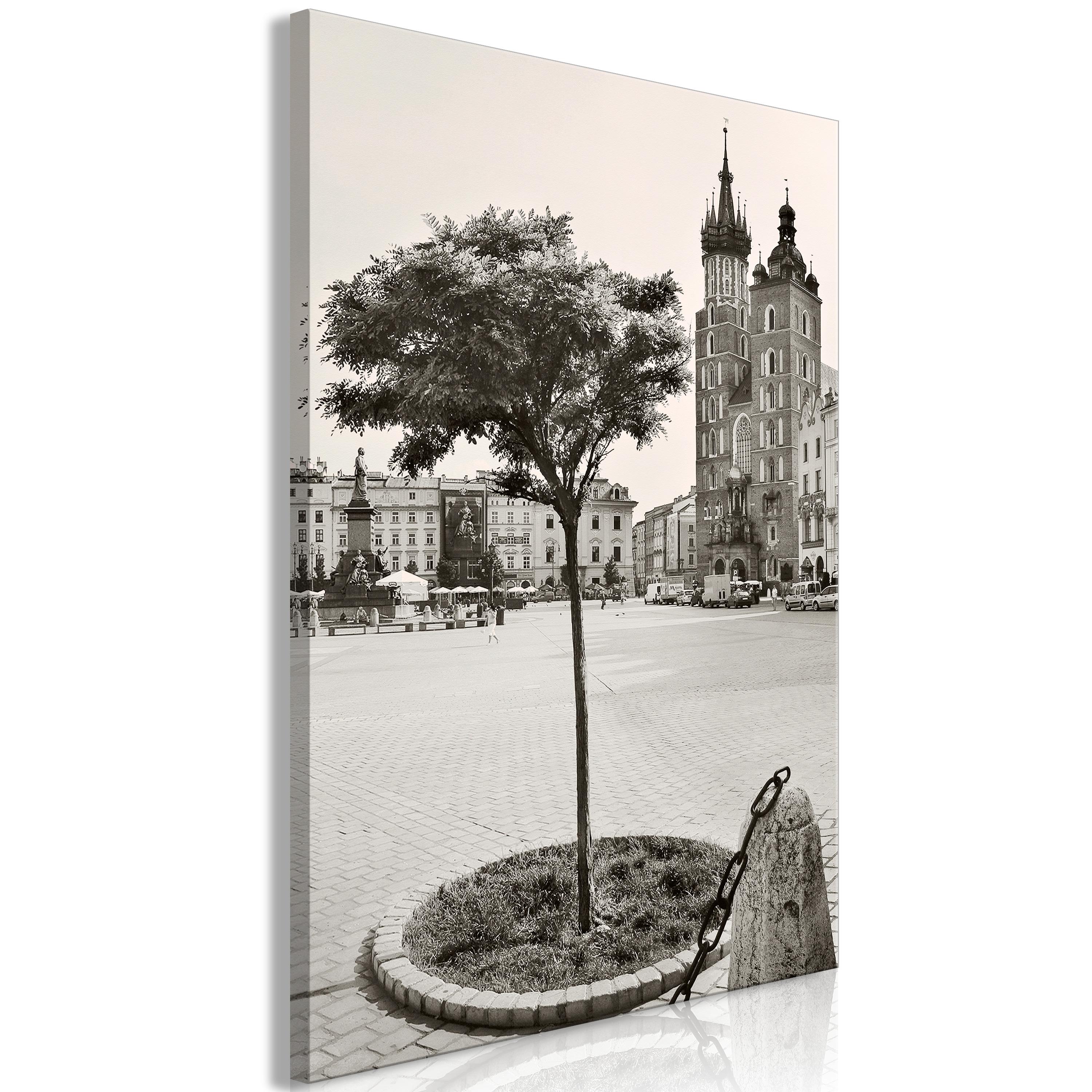 Billede - Cracow: St Mary Church (1 Part) Vertical - 60 x 90 cm - Premium Print