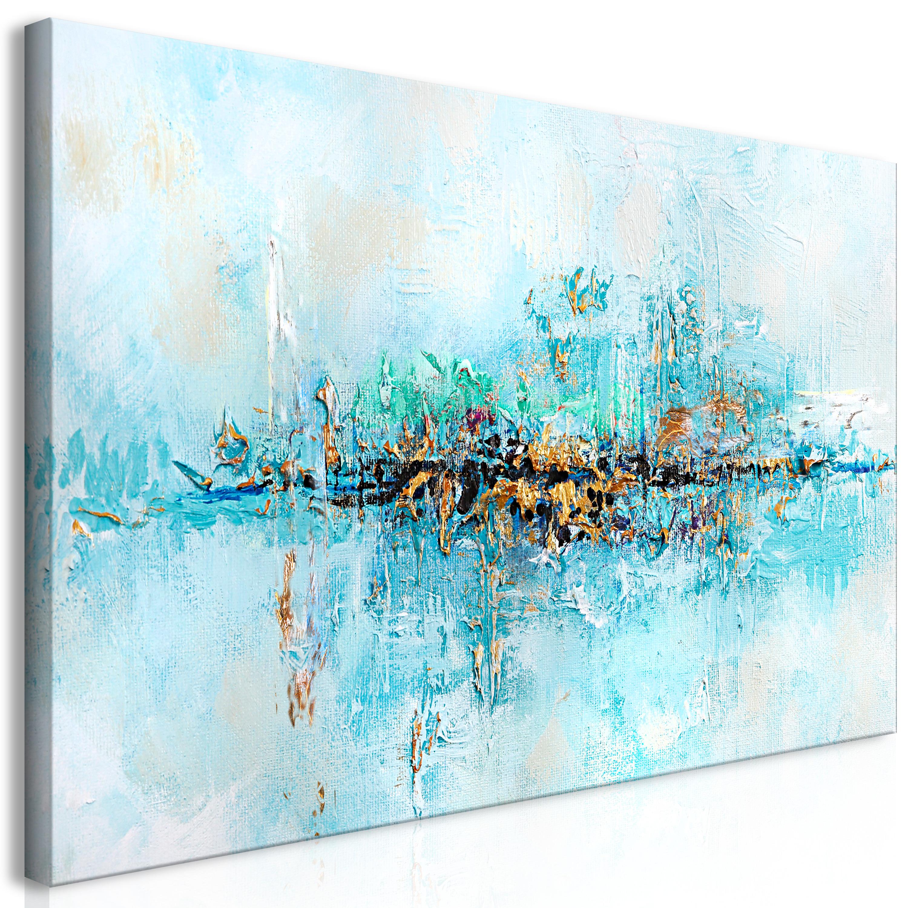 Billede - Lagoon (1 Part) Wide - 60 x 30 cm - Premium Print