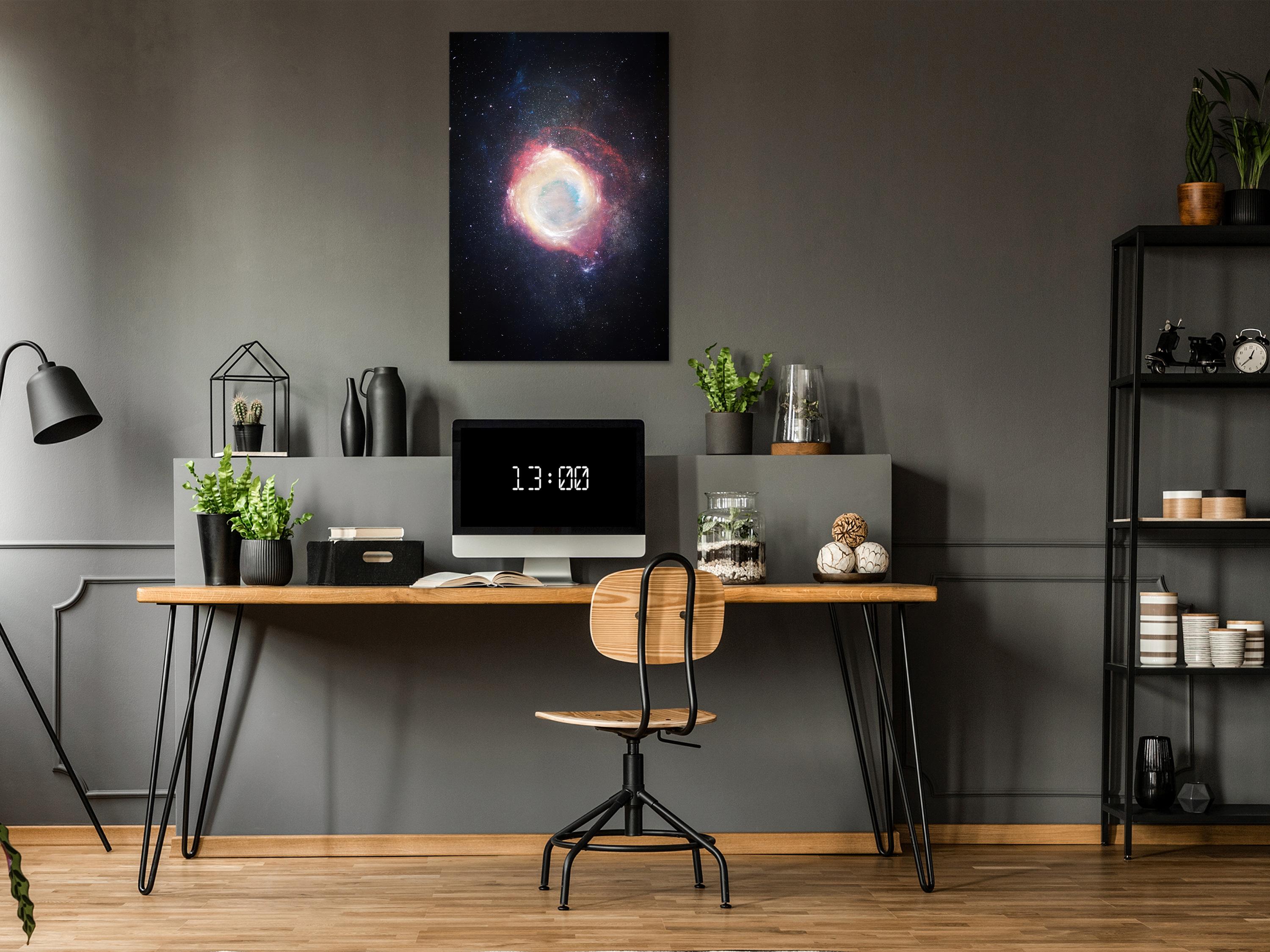 Billede - Galactic Explosion (1 Part) Vertical - 80 x 120 cm - Standard