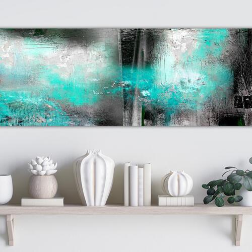 Billede - Turquoise Fog (1 Part) Narrow