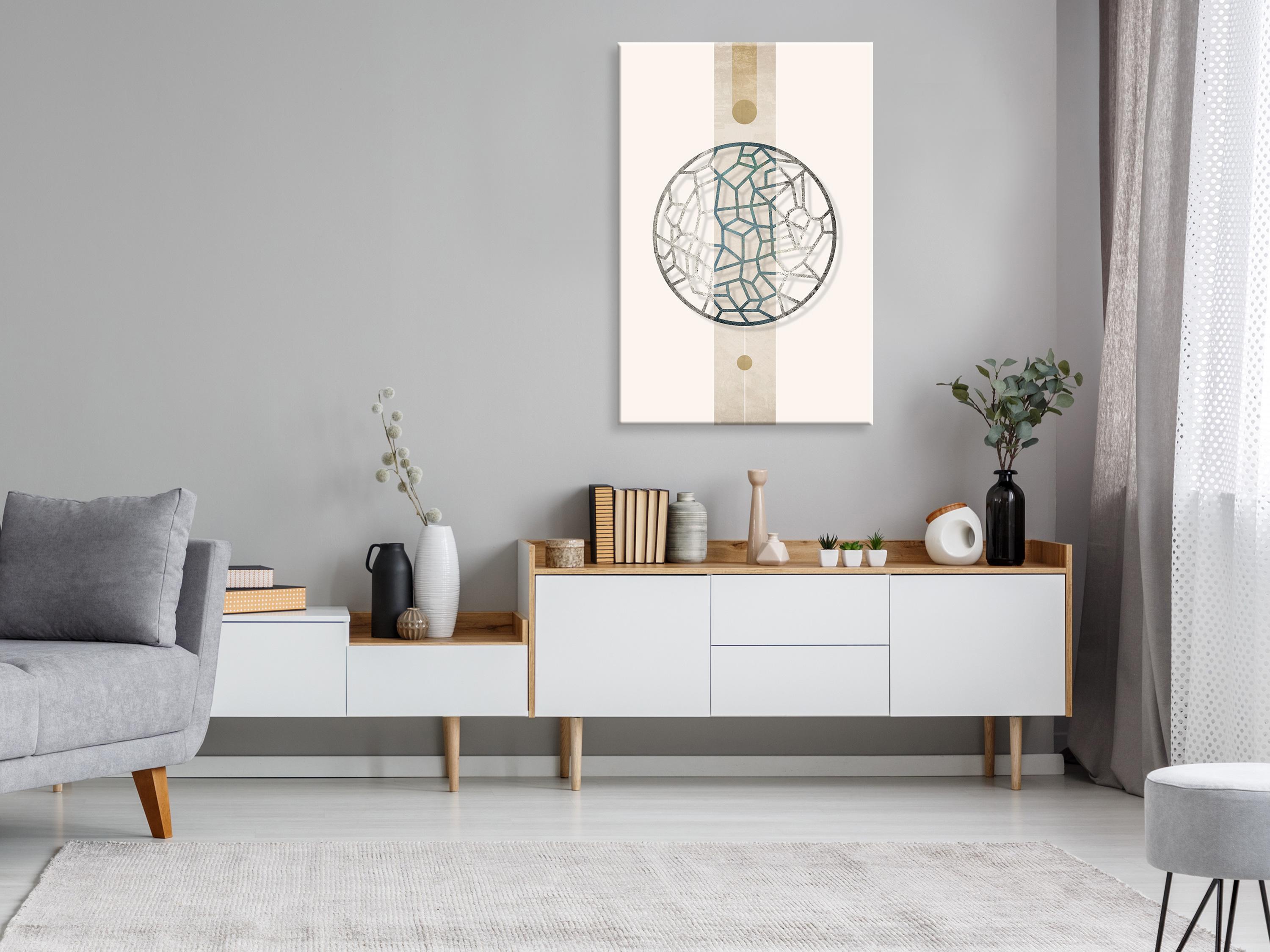 Billede - Event Grid (1 Part) Vertical - 40 x 60 cm - På italiensk lærred