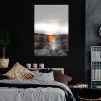 Billede - Abstract Sunset (1 Part) Vertical