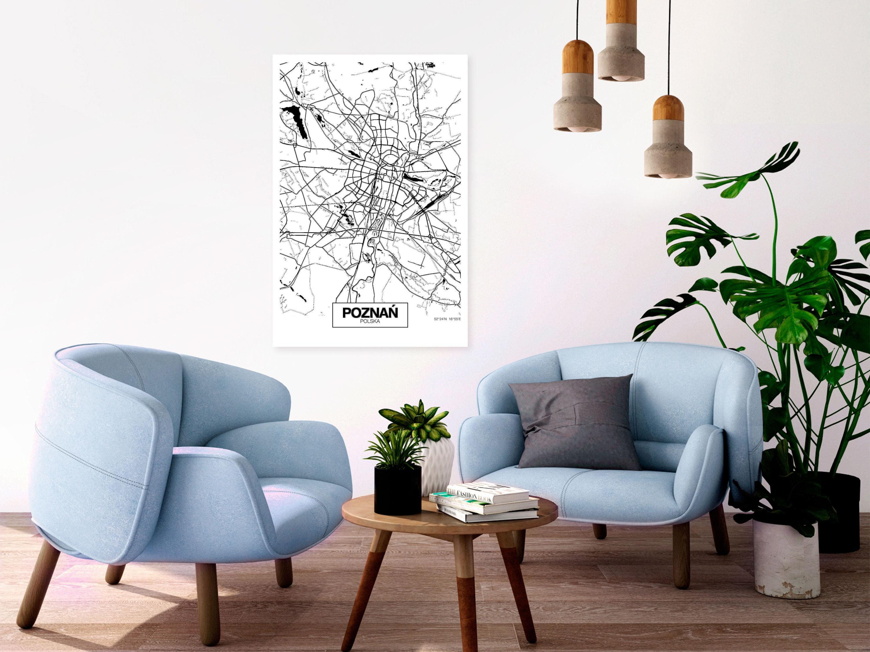 Billede - City Plan: Poznan (1 Part) Vertical