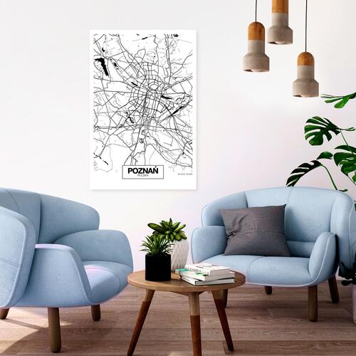 Billede - City Plan: Poznan (1 Part) Vertical