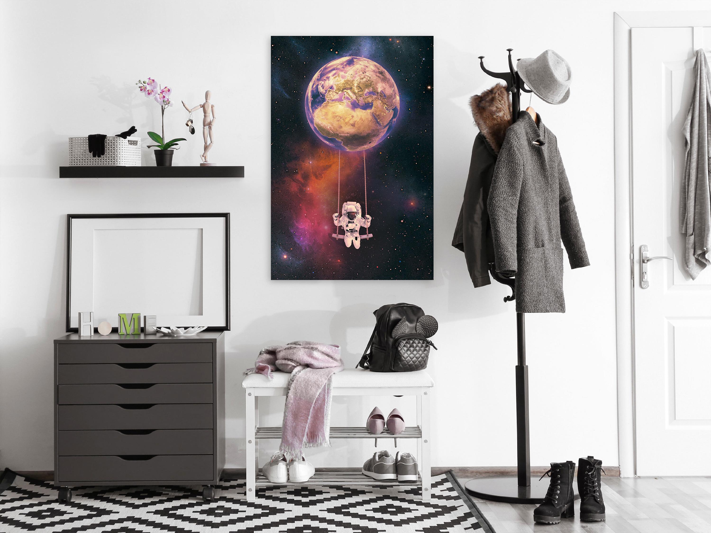 Billede - Space Swing (1 Part) Vertical - 60 x 90 cm - Premium Print