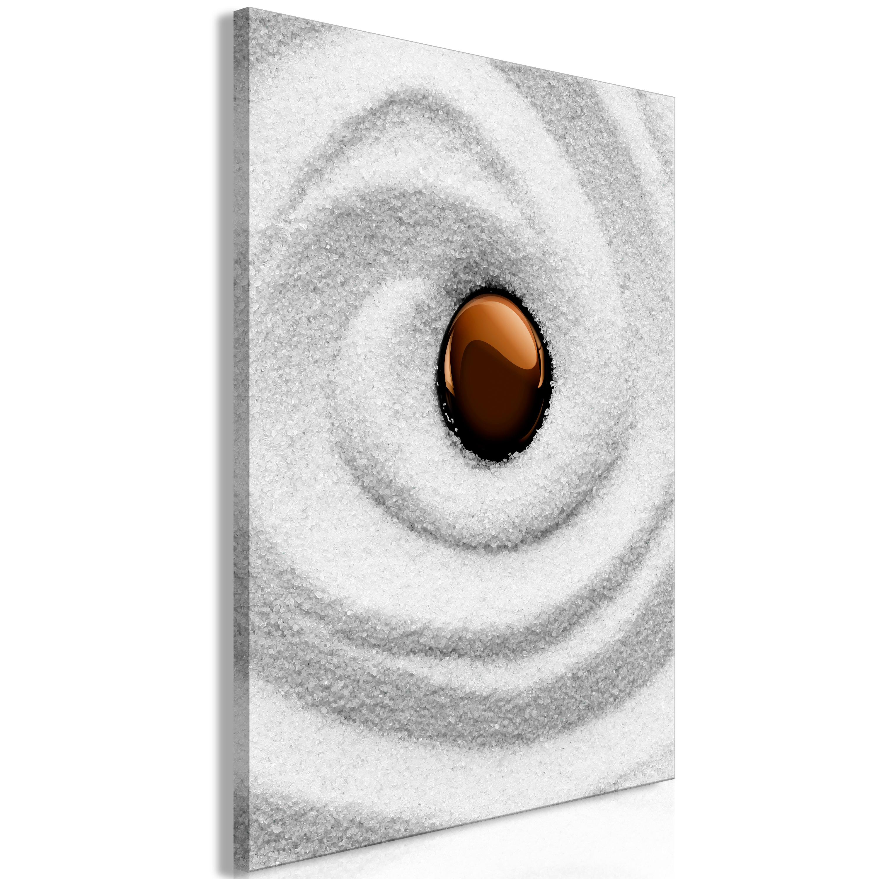 Billede - Karesansui (1 Part) Vertical - 40 x 60 cm - Premium Print