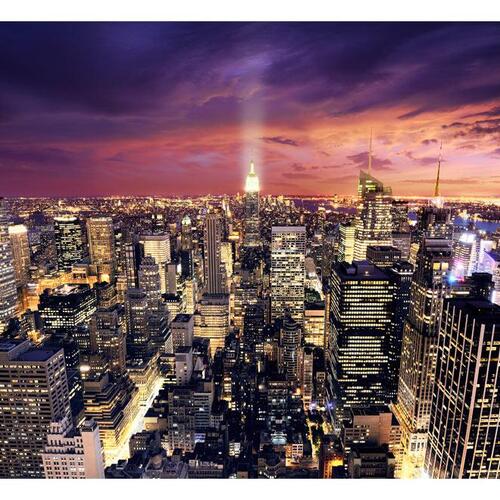 Fototapet - Evening in New York City