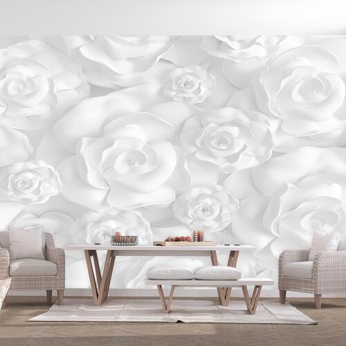 Fototapet - Plaster Flowers