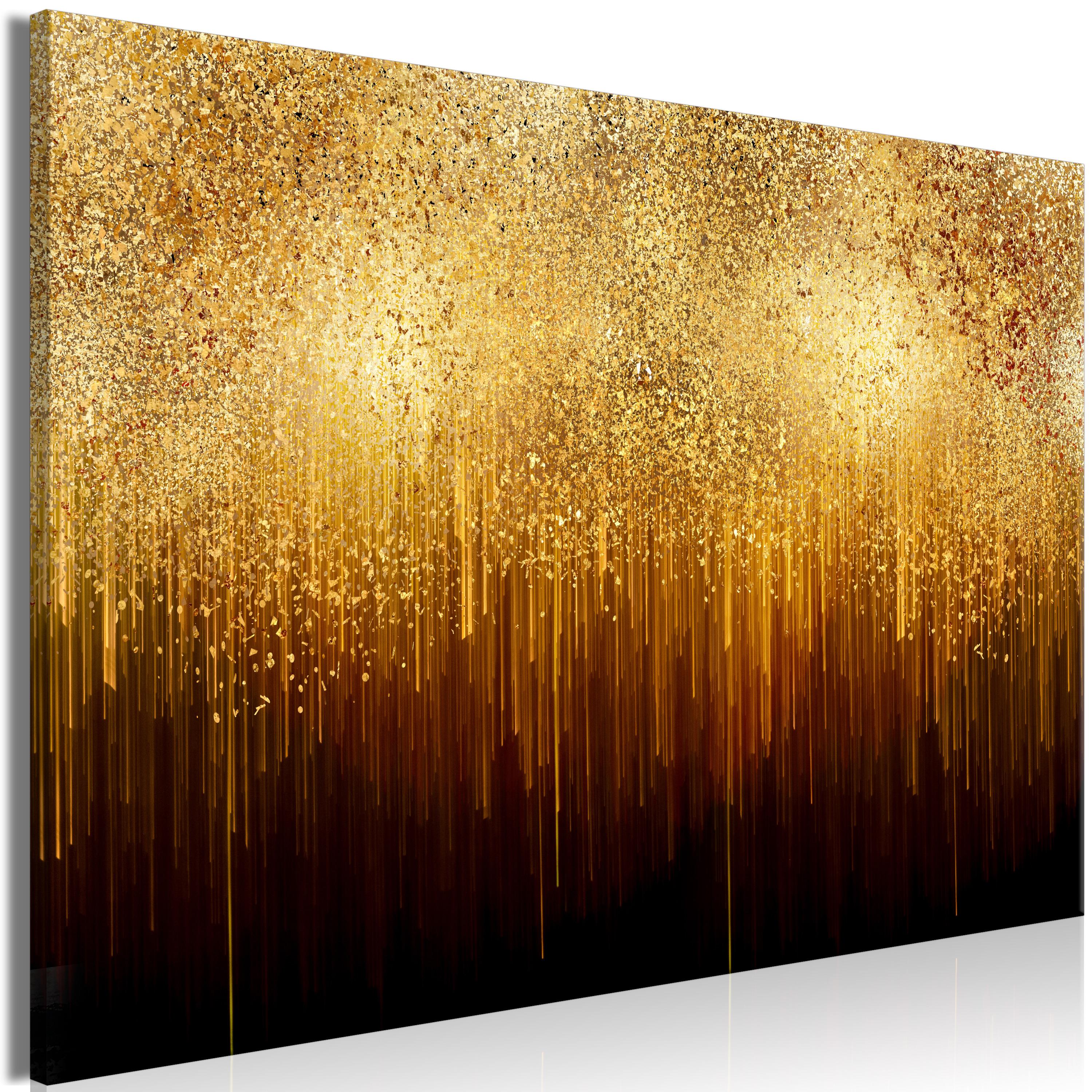 Billede - Golden Expansion (1 Part) Wide - 90 x 60 cm - Premium Print