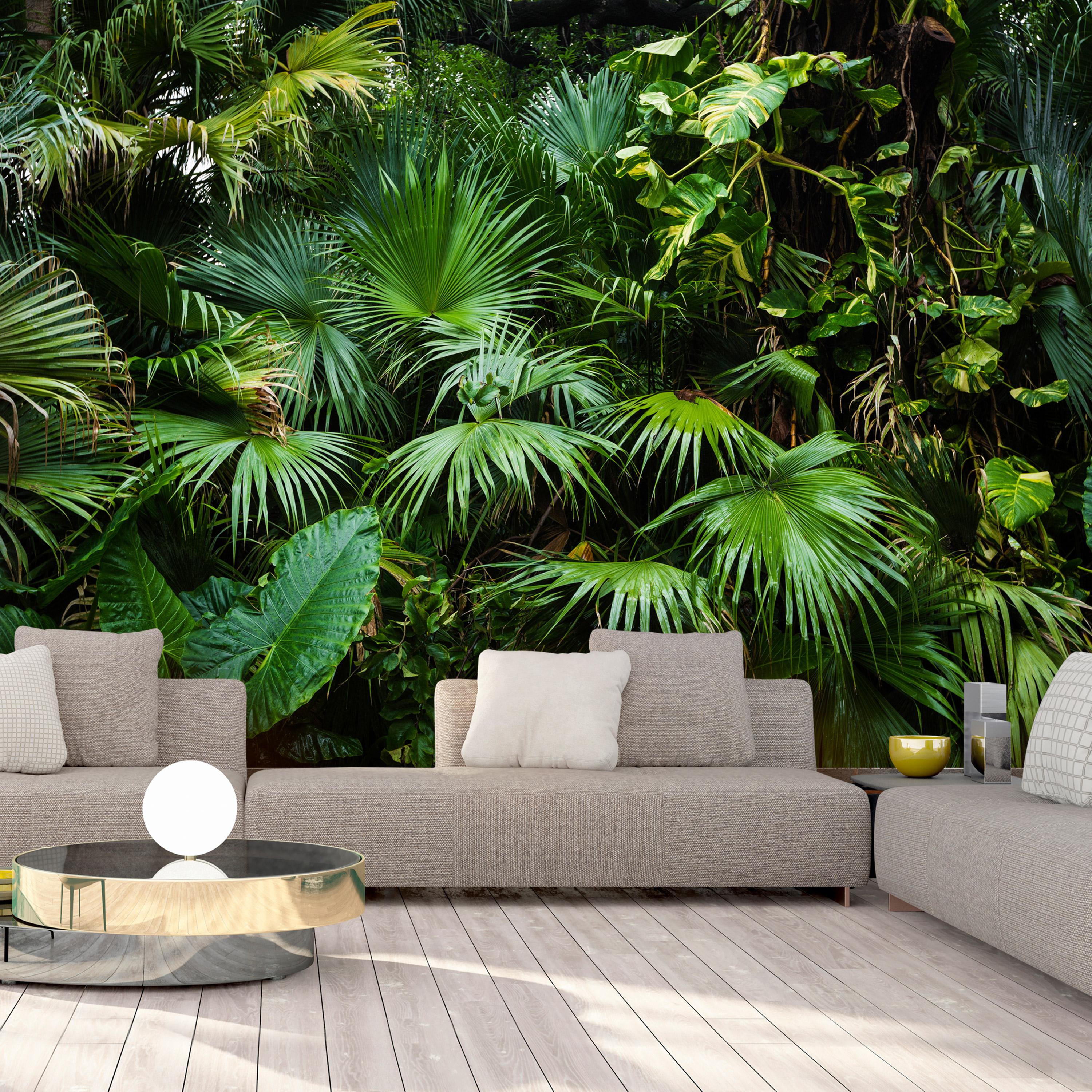 Fototapet - Sunny Jungle - 100 x 70 cm - Premium