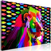 Billede - Rainbow Lion (1 Part) Wide