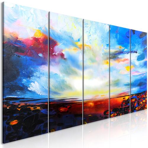 Billede - Colourful Sky (5 dele) Narrow
