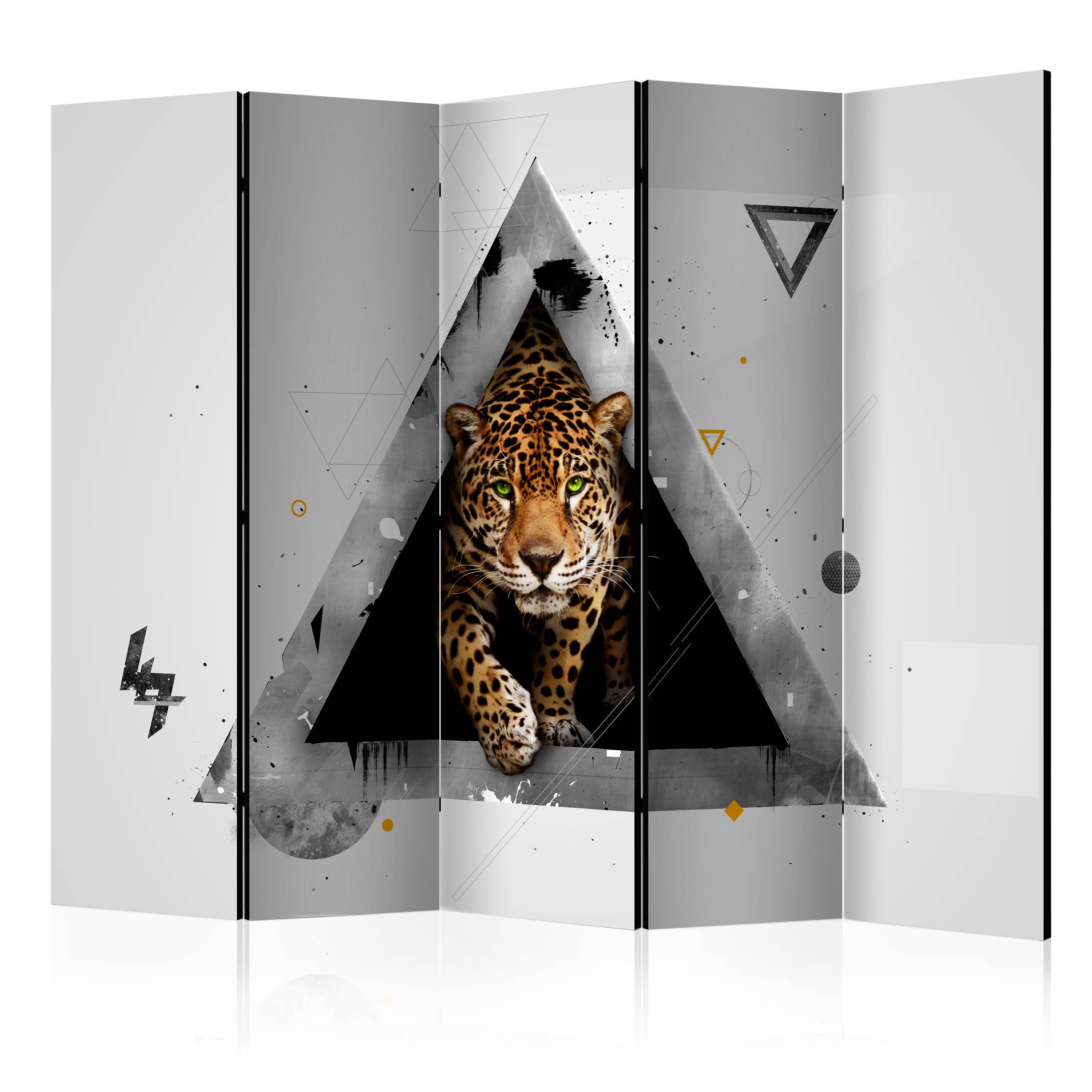 Skærmvæg - Wild abstraction II - 225 x 172 cm - Enkeltsiddet