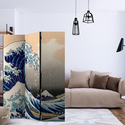 Skærmvæg - The Great Wave off Kanagawa