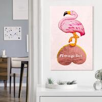 Billede - Flamingo in Love (1 Part) Vertical