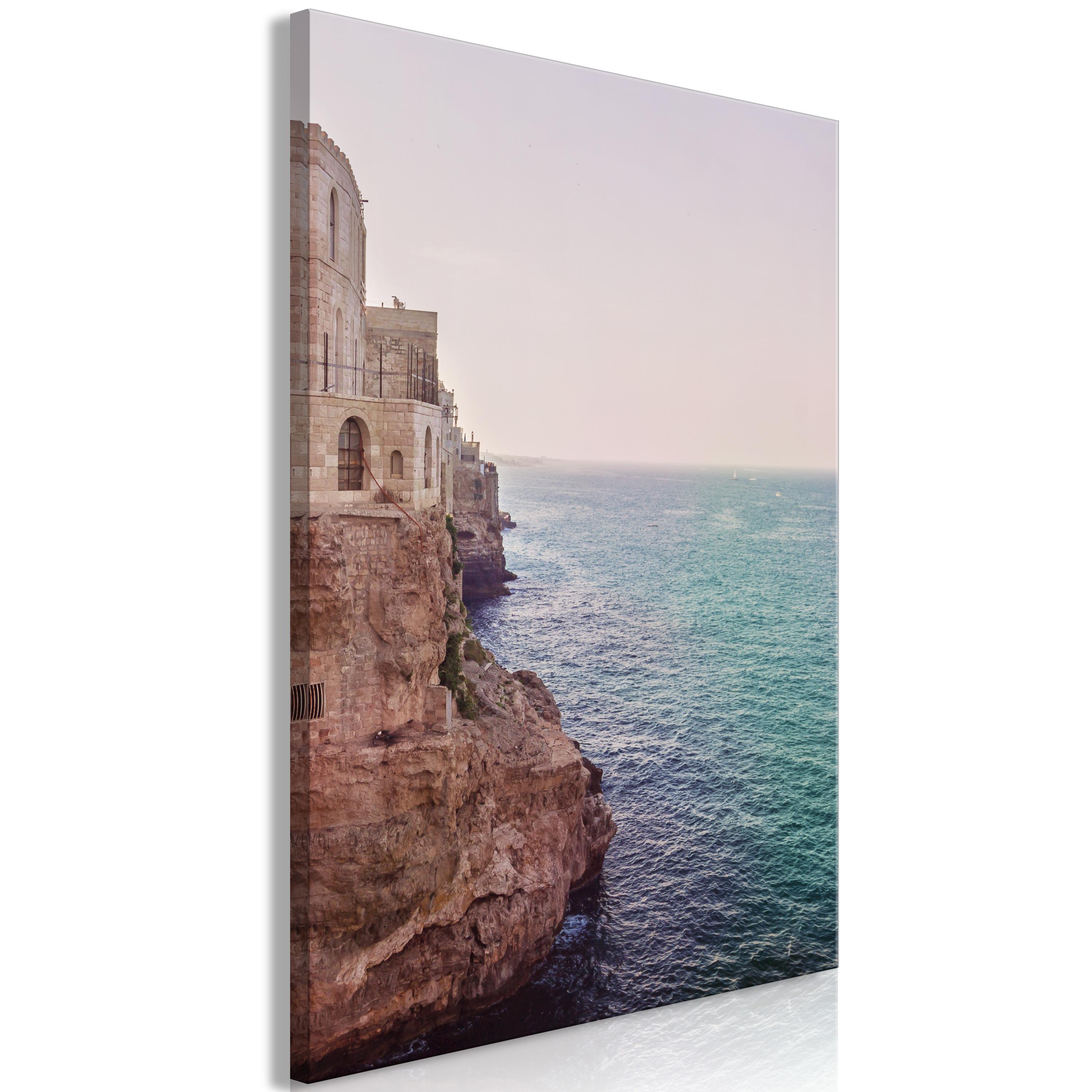Billede - Turquoise Coast (1 Part) Vertical - 60 x 90 cm - Premium Print