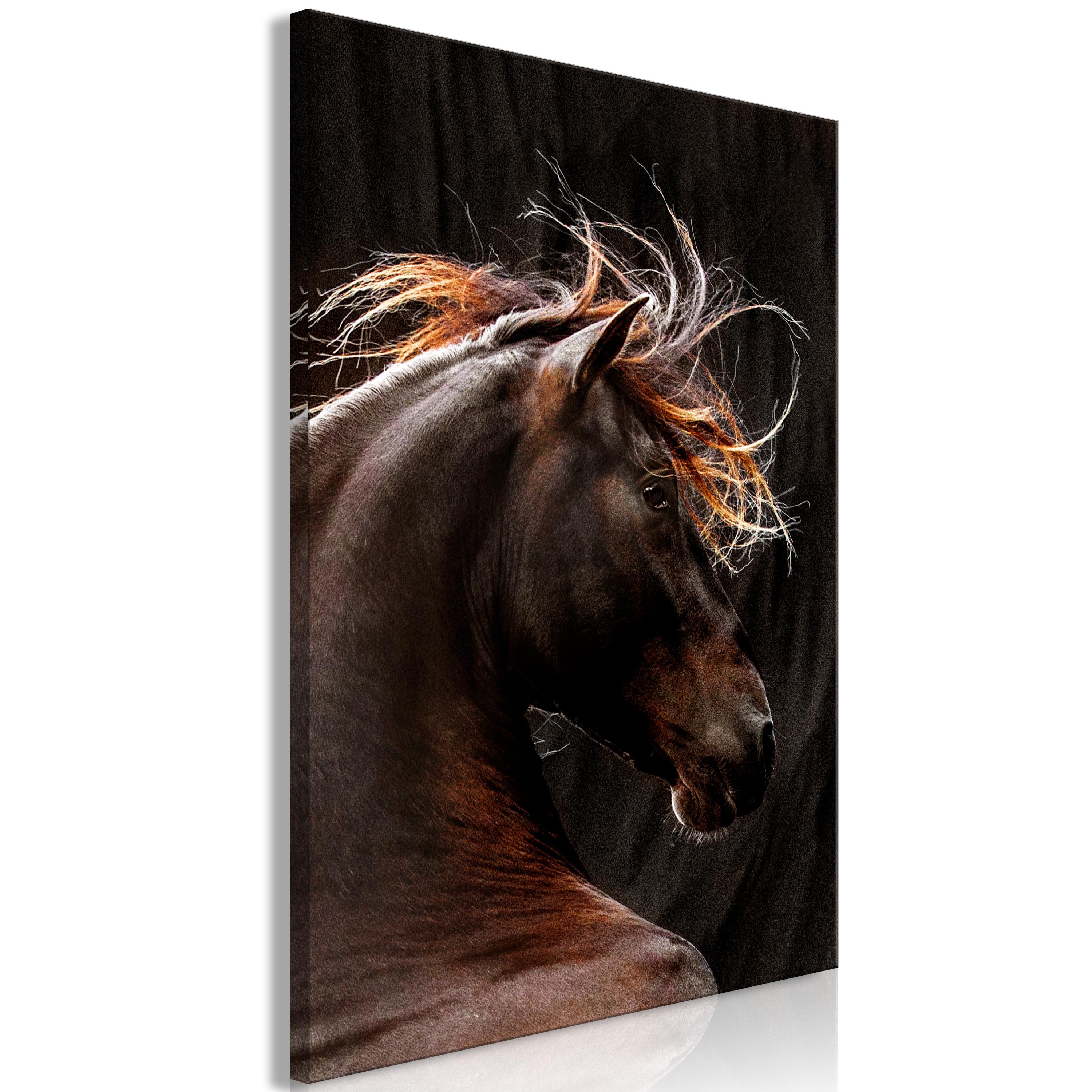 Billede - Fiery Wind (1 Part) Vertical - 60 x 90 cm - Premium Print
