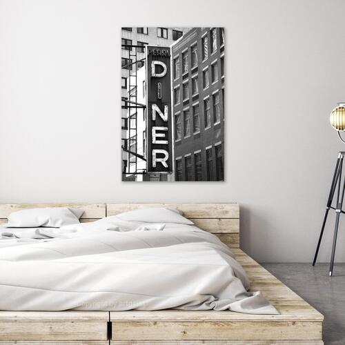 Billede - New York Neon Sign (1 Part) Vertical