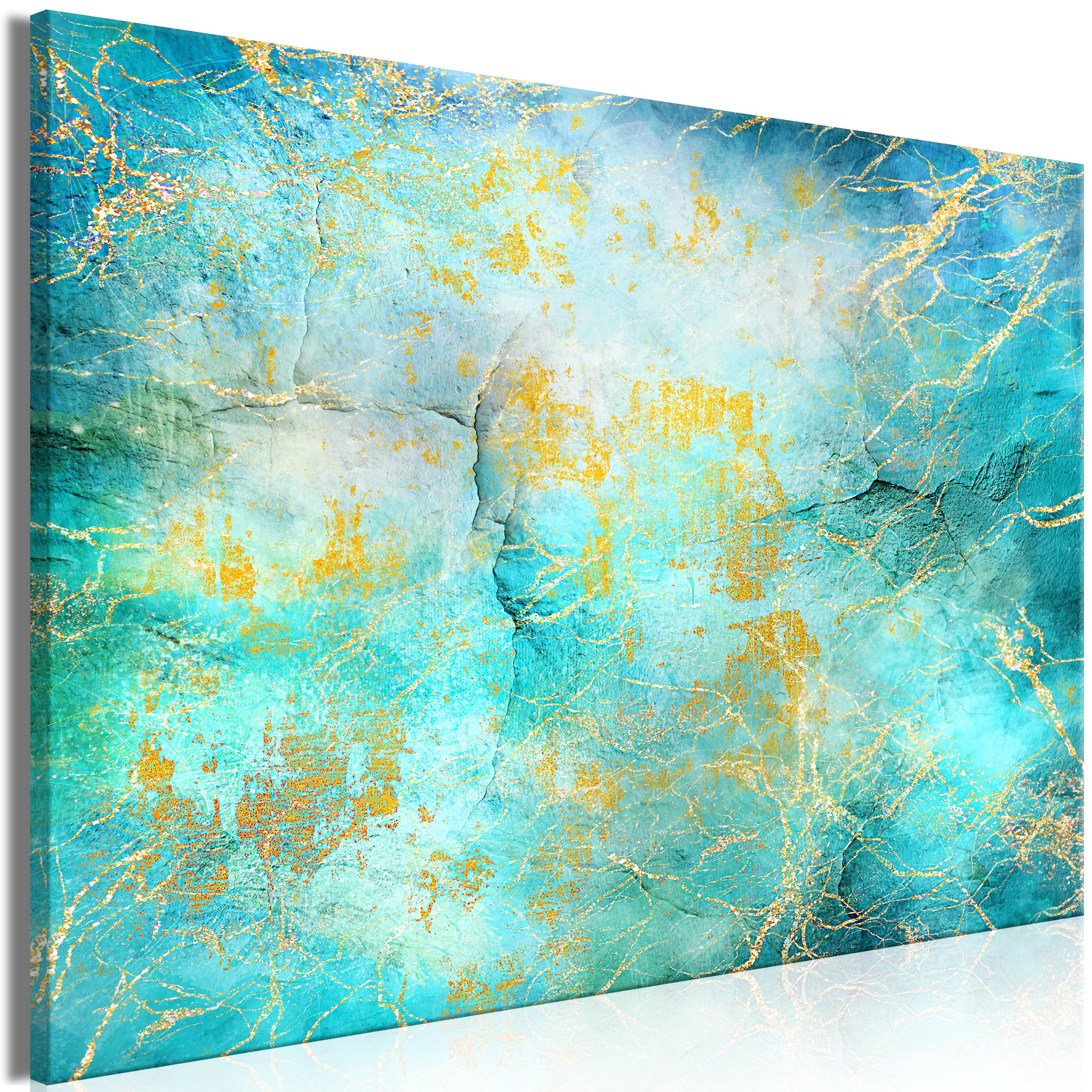 Billede - Emerald Ocean (1 Part) Wide - 60 x 40 cm - Standard