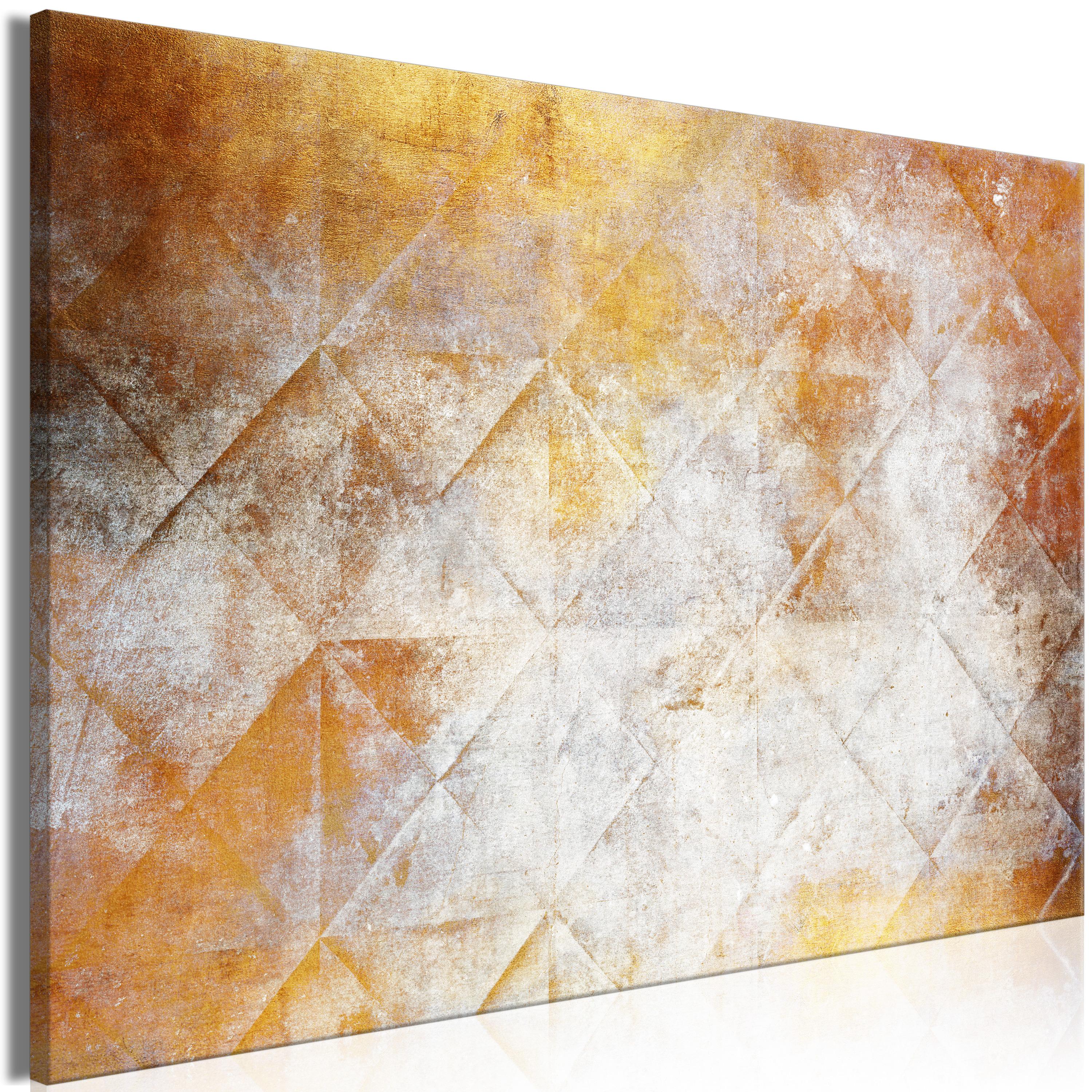 Billede - Golden Modernism (1 Part) Wide - 60 x 40 cm - Premium Print