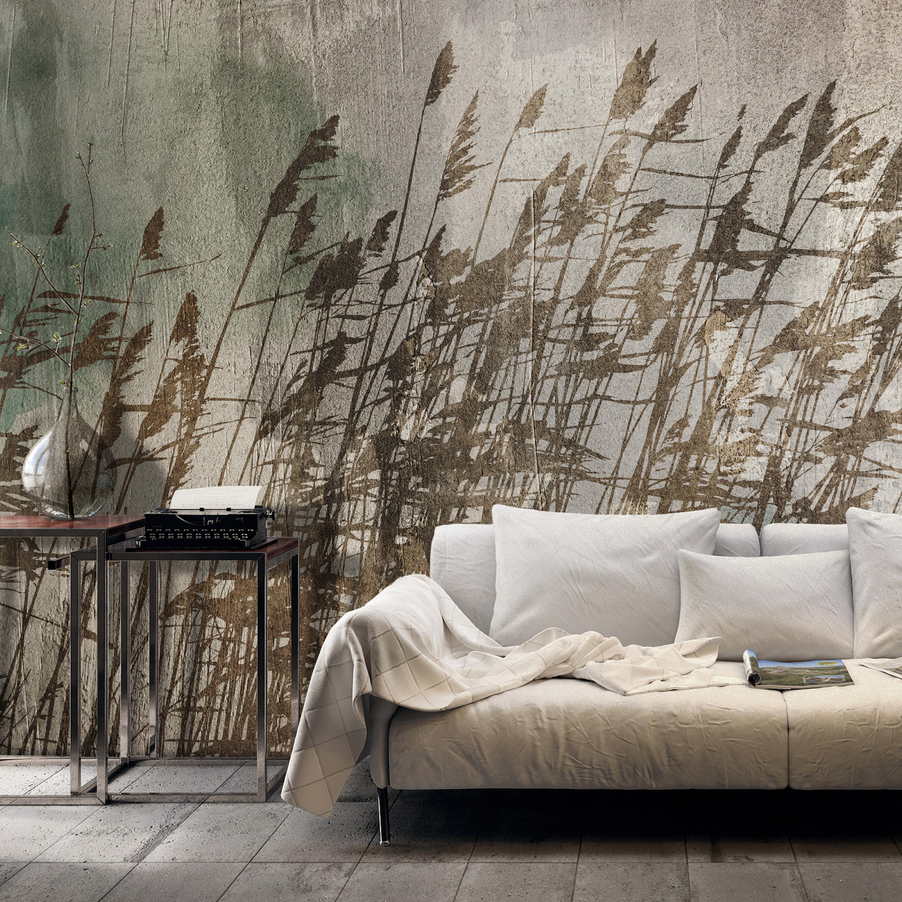 Fototapet - Water Grasses - 150 x 105 cm - Standard