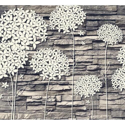 Fototapet - Stones Flowers