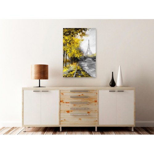 Billede - Paris Channel (1 Part) Vertical Yellow
