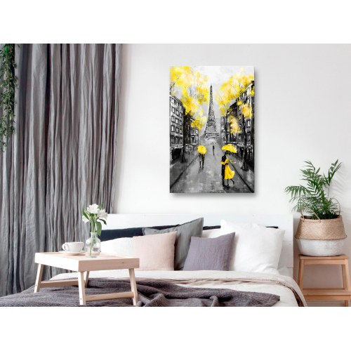 Billede - Paris Rendez-Vous (1 Part) Vertical Yellow