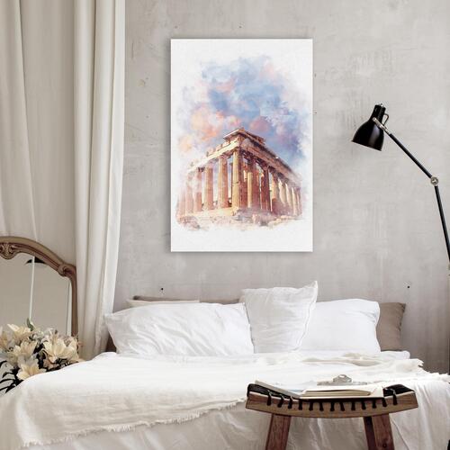 Billede - Painted Parthenon (1 Part) Vertical