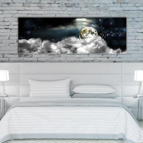 Billede - Moon in the Clouds