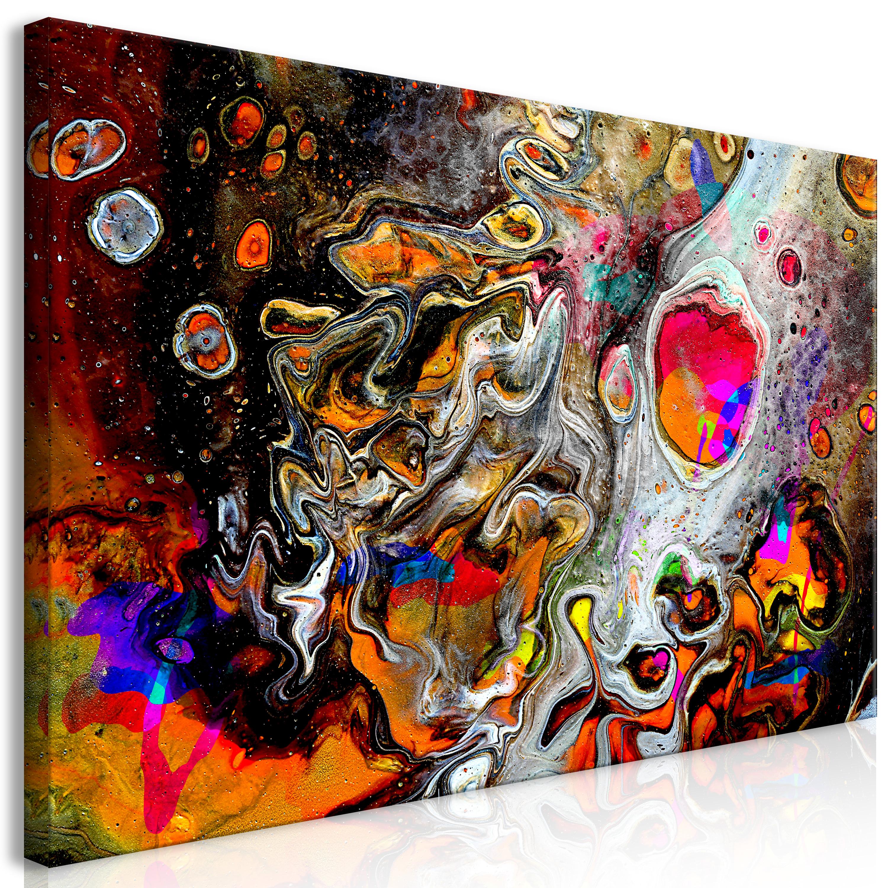 Billede - Paint Universe (1 Part) Wide - 60 x 30 cm - På italiensk lærred