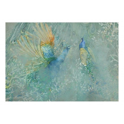 Fototapet Peacocks Dancing - tredje variant