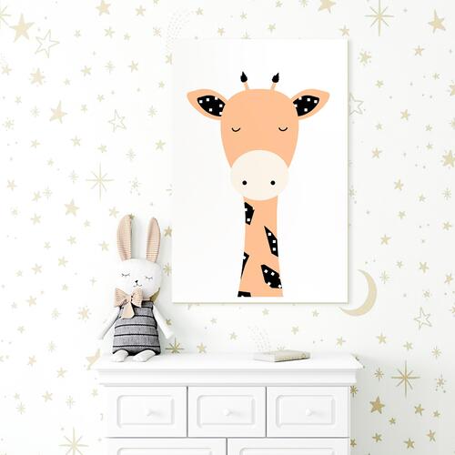 Billede - Funny Giraffe (1 Part) Vertical