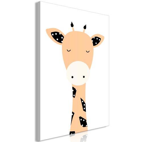 Billede - Funny Giraffe (1 Part) Vertical