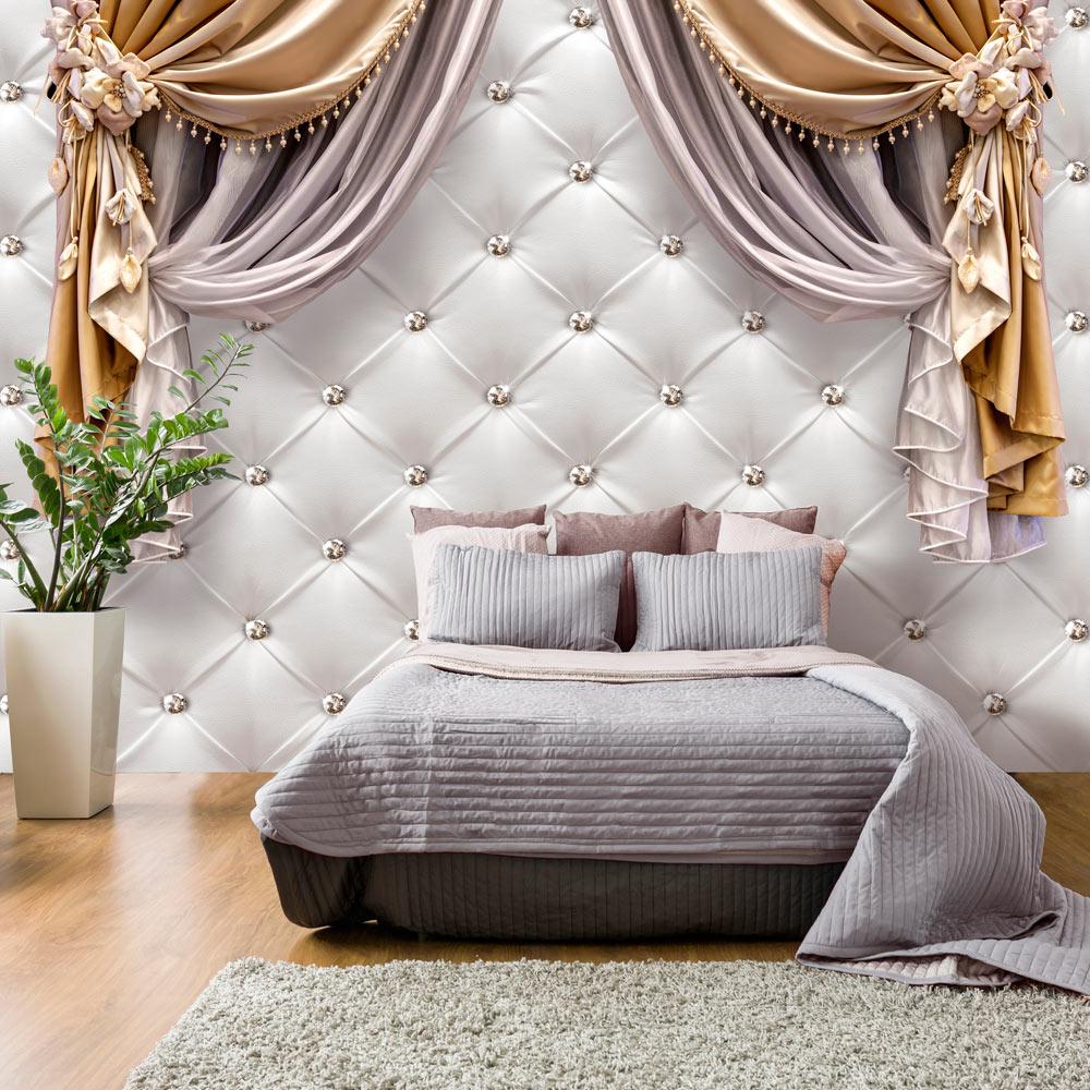 Fototapet - Curtain of Luxury - 300 x 210 cm - Standard