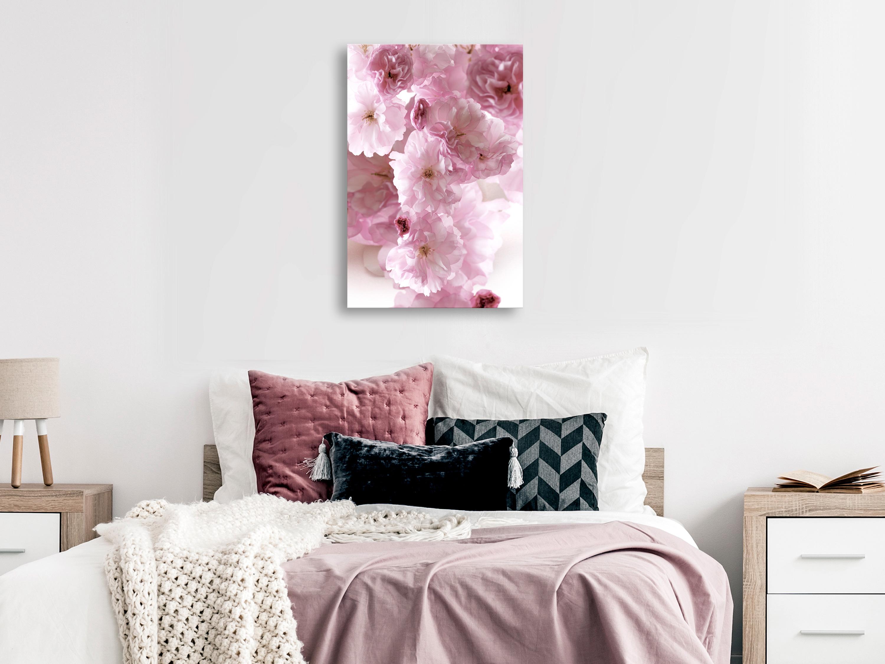 Billede - Floral Fog (1 Part) Vertical - 20 x 30 cm - På italiensk lærred