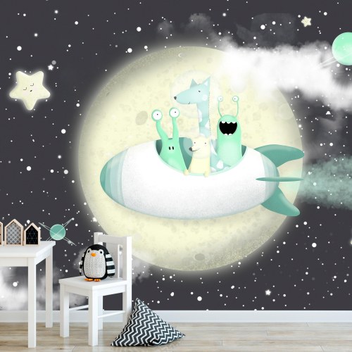 Fototapet Space Adventure - første variant