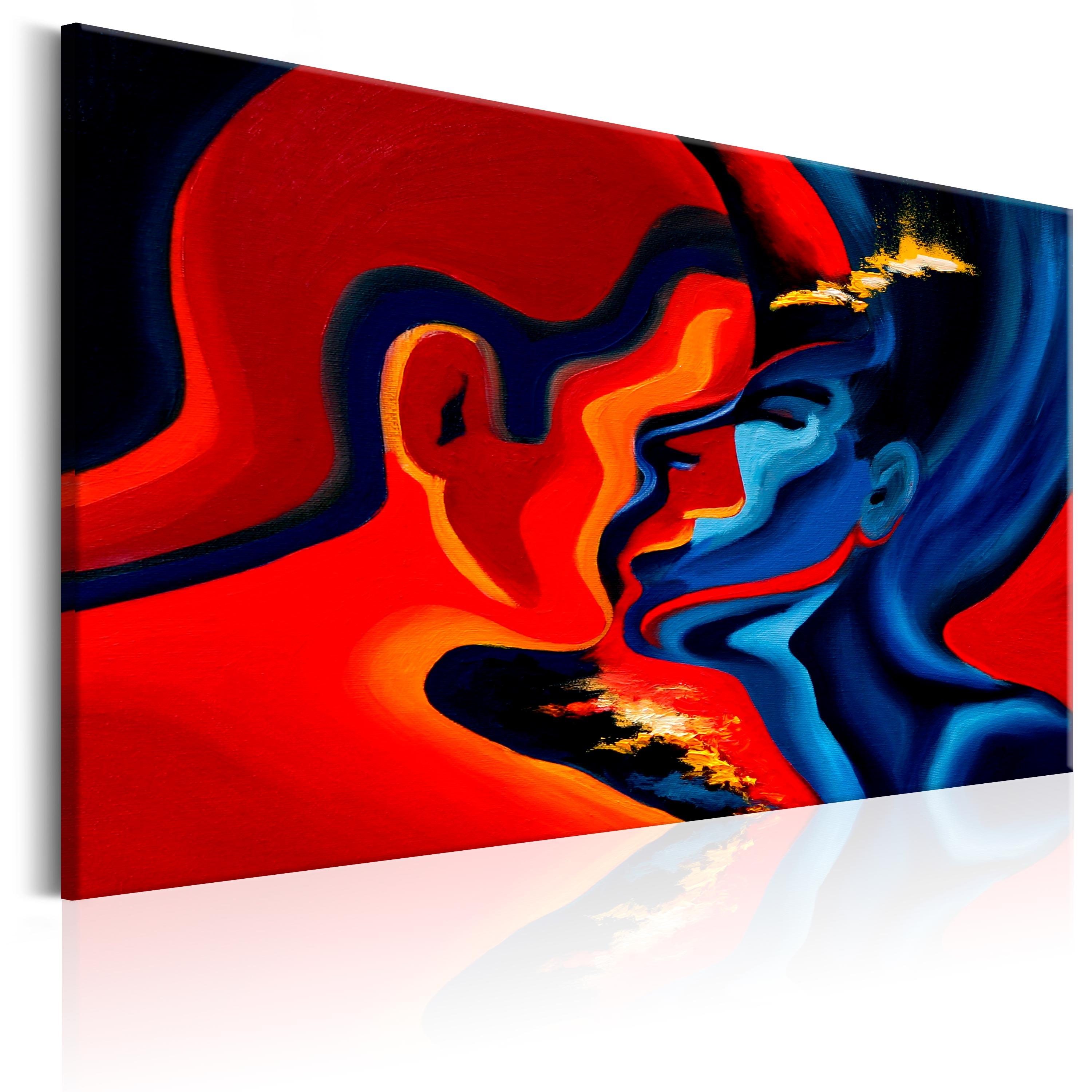 Billede - Cosmic Kiss - 90 x 60 cm - Standard