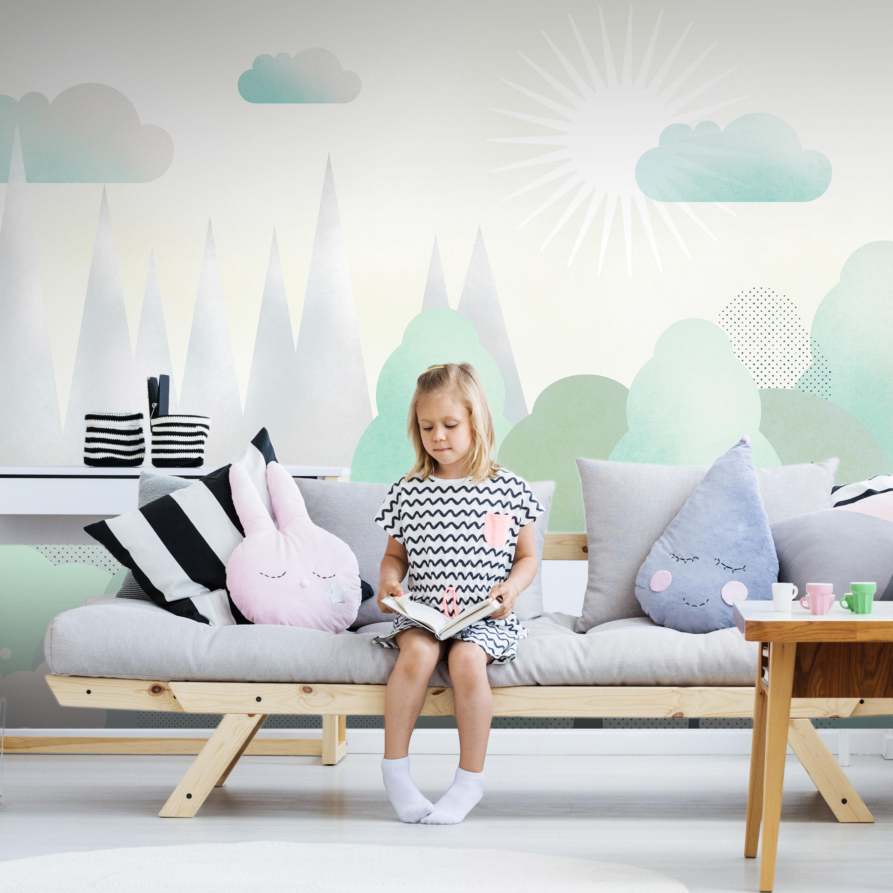 Fototapet - Fairy-Tale Forest - 150 x 105 cm - Standard