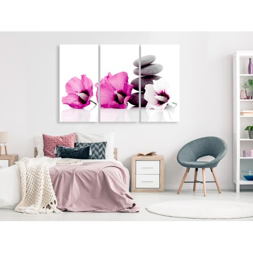 Billede - Calm Mallow (3 dele) Pink