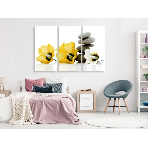 Billede - Calm Mallow (3 dele) Yellow