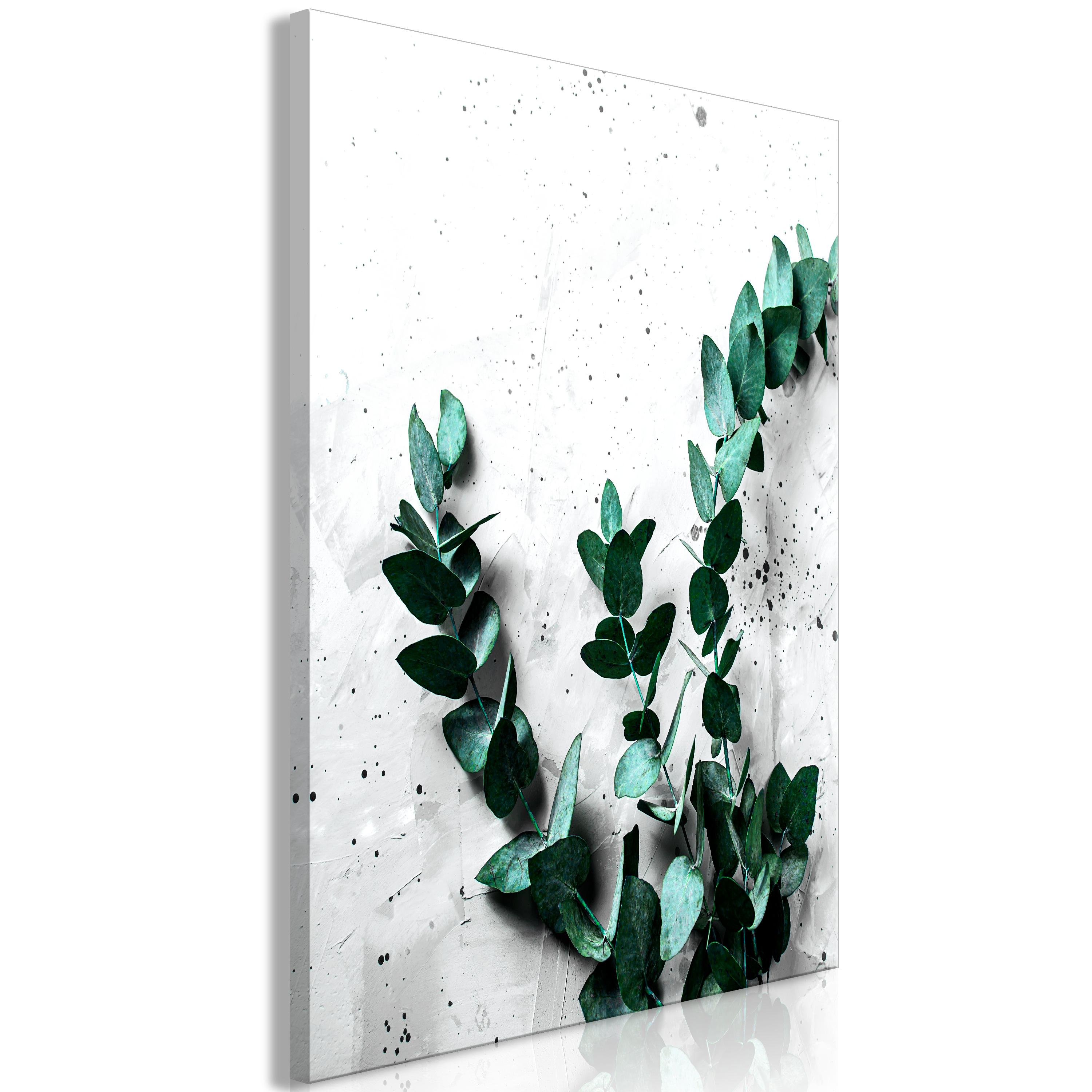 Billede - Eucalyptus Scent (1 Part) Vertical - 80 x 120 cm - Standard