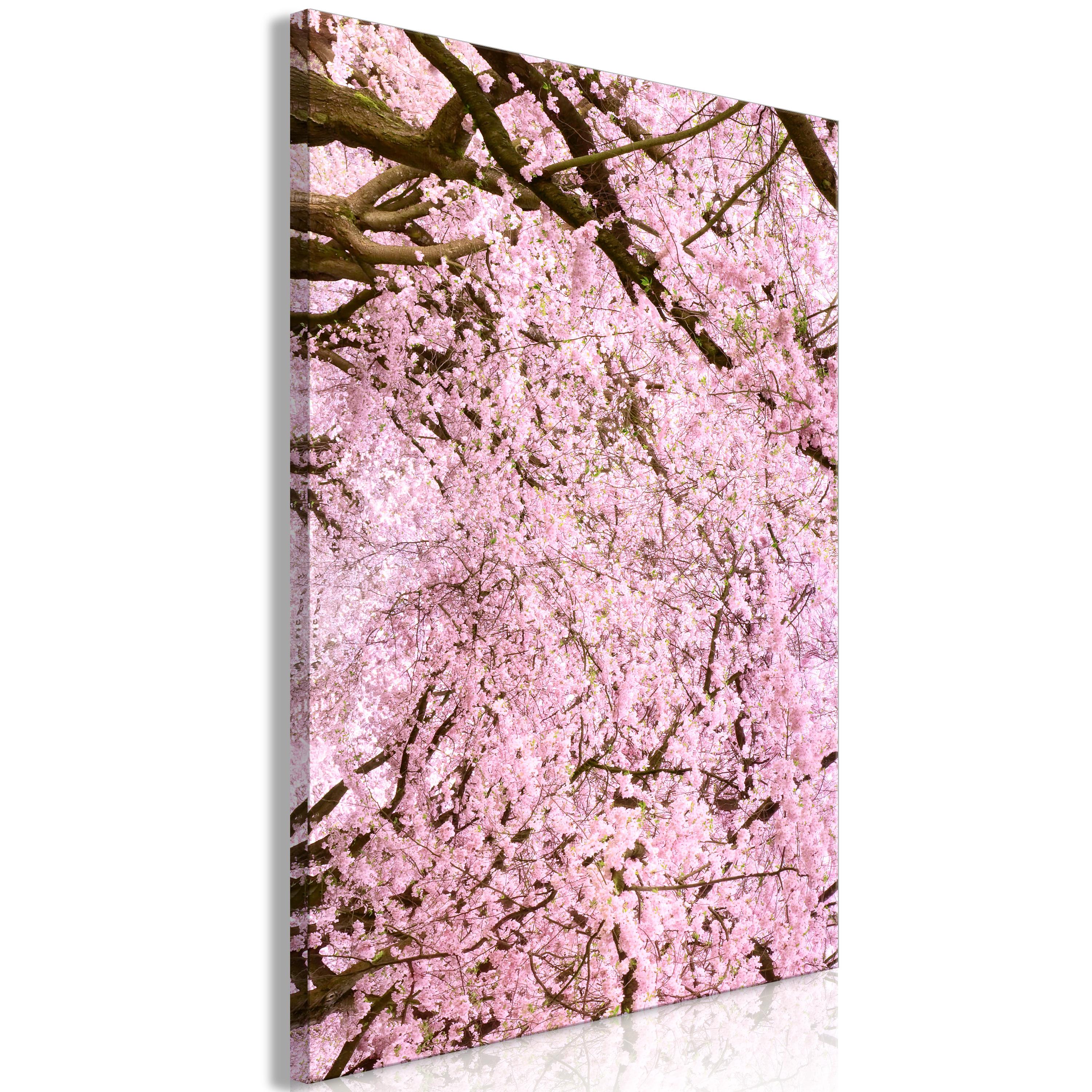 Billede - Cherry Tree (1 Part) Vertical - 40 x 60 cm - Standard