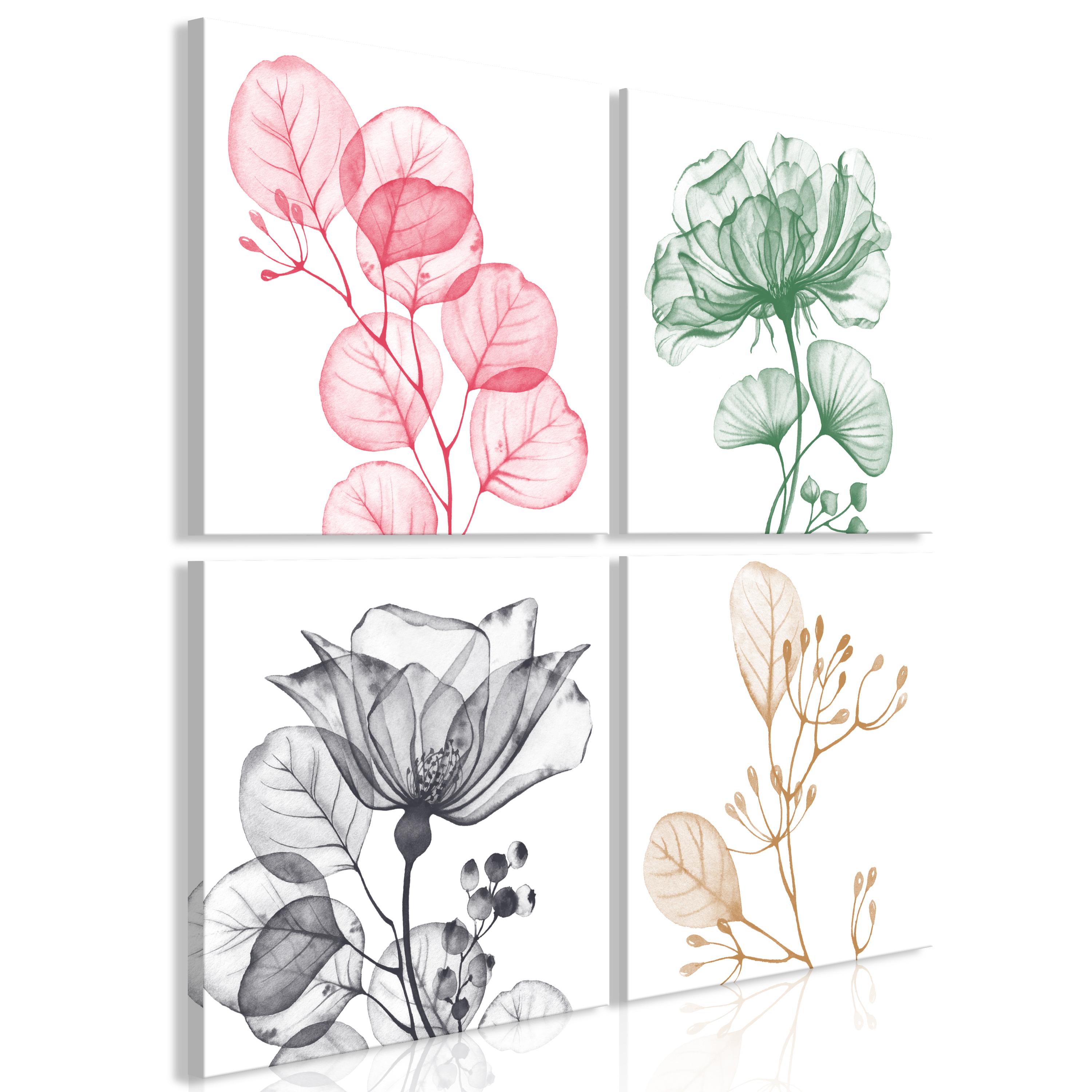 Billede - Beautiful Moments (4 dele) - 40 x 40 cm - Premium Print