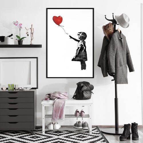 Plakat - Banksy: Girl with Balloon