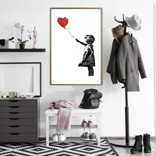 Plakat - Banksy: Girl with Balloon