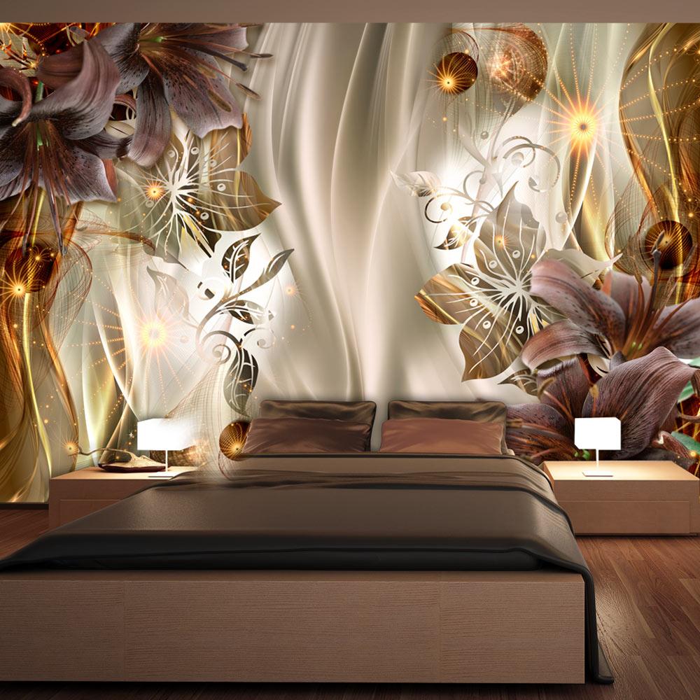 Fototapet - Amber Land - 250 x 175 cm - Standard