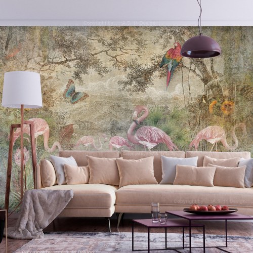 Fototapet med dyr - Vild fauna og flora