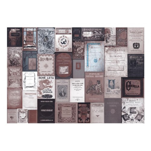 Fototapet - Retro Style: Books